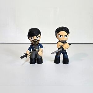Corvo Unmasked & Emily Funko Mystery Mini Figure Dishonored Bethesda Collectible